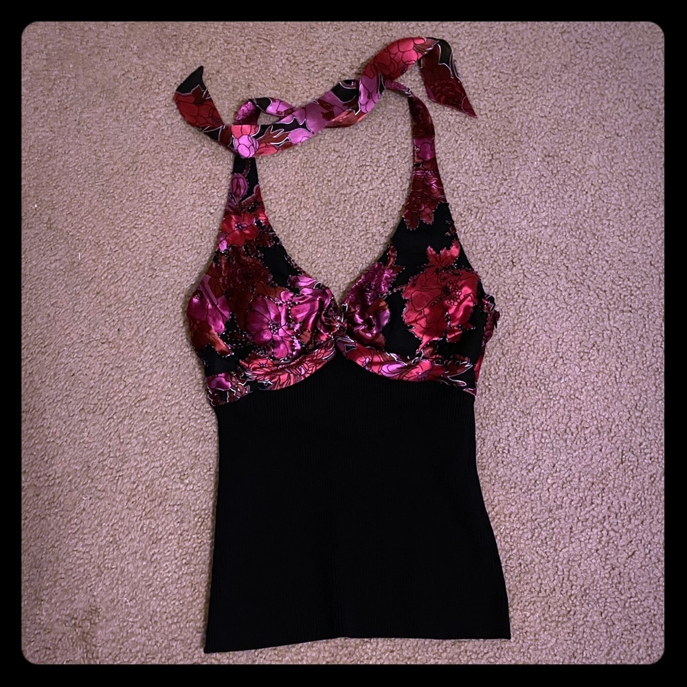 Cache Halter Top Sz. M